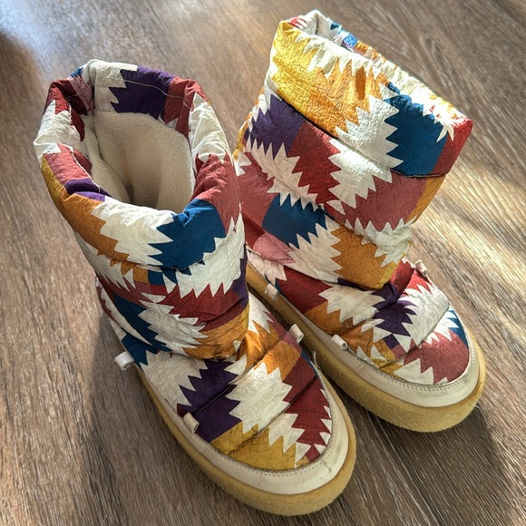 Isabel Marant Zimlee Ankle Boots Multicolor - Picture 3 of 8